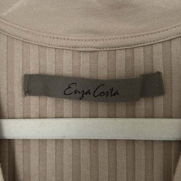 Enza Costa Ribbed Midi Dress - Picture 7 of 12